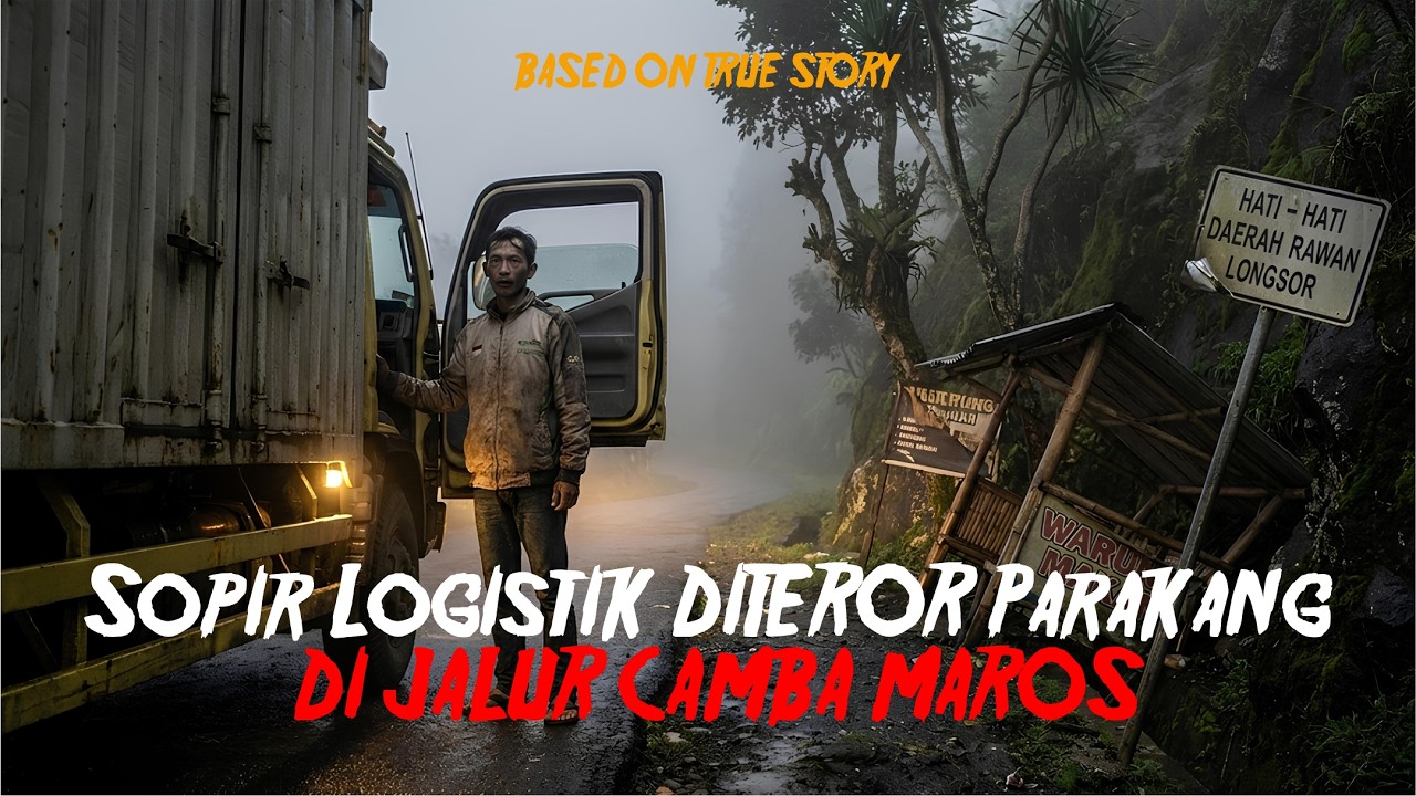[Kisah Nyata] MENCEKAM! Mas Hendra Sopir Logistik Terjebak di Jalur Camba Maros, Dihadang Parakang!