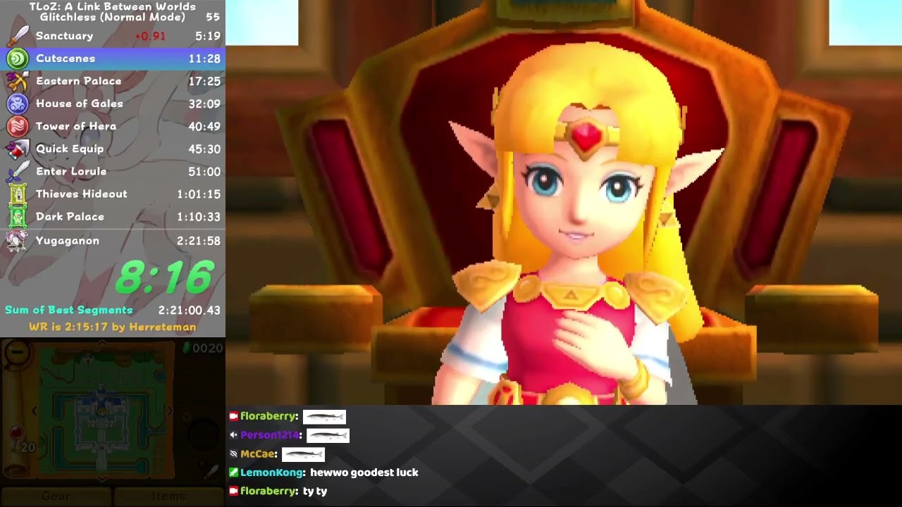 ALBW Glitchless Any% 2:18:50