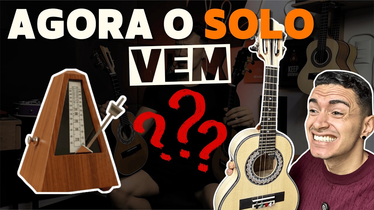 AGORA VOCÊ VAI FAZER O TRÊMULO NO CAVAQUINHO PARTE 1