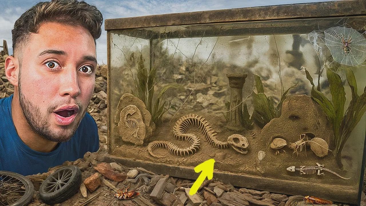 Habe ein Aquarium ein Jahr lang vergessen – was ich darin gefunden habe, ist einfach krass