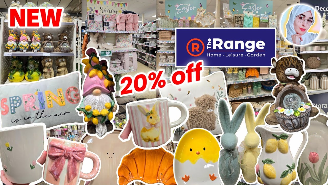 ПОКУПАЙТЕ ВМЕСТЕ СО МНОЙ В THE RANGE 🌸 НОВИНКИ: весенний и пасхальный декор | Покупки товаров для...