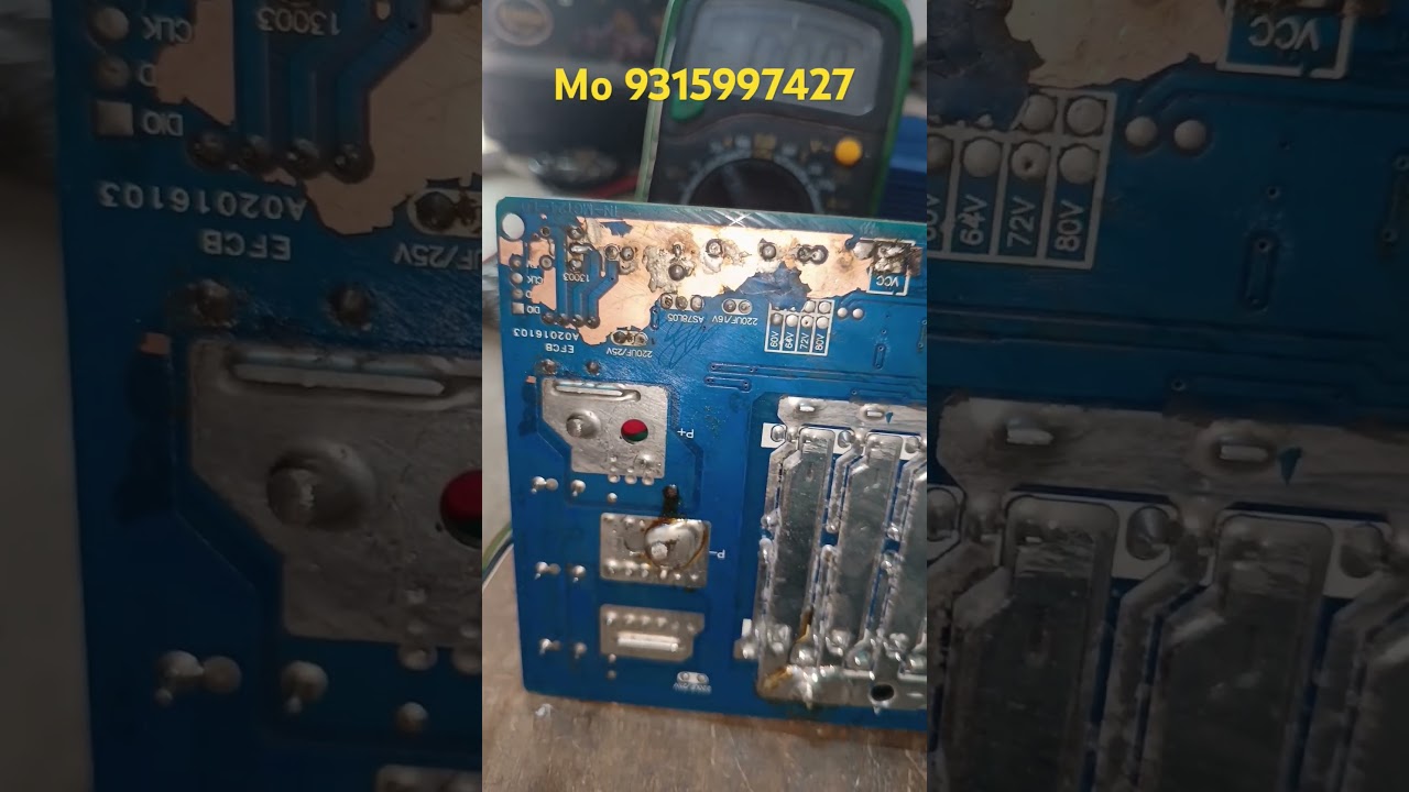 cy gold controller repairing 14 volt 5 volt problem#trending #electronicscreators #videoshort