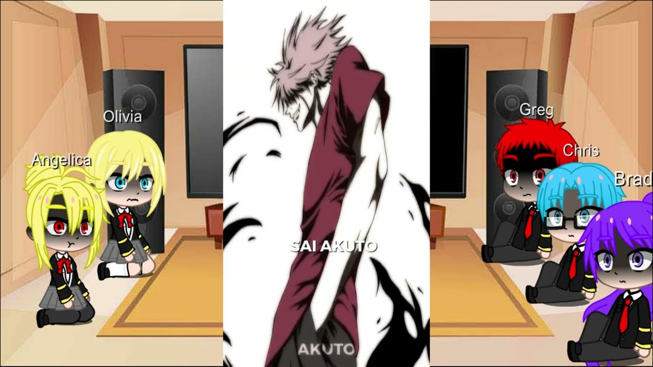 Otome game sekai react to leon as akuto sai/Ship/By Creator Gacha/Part 1