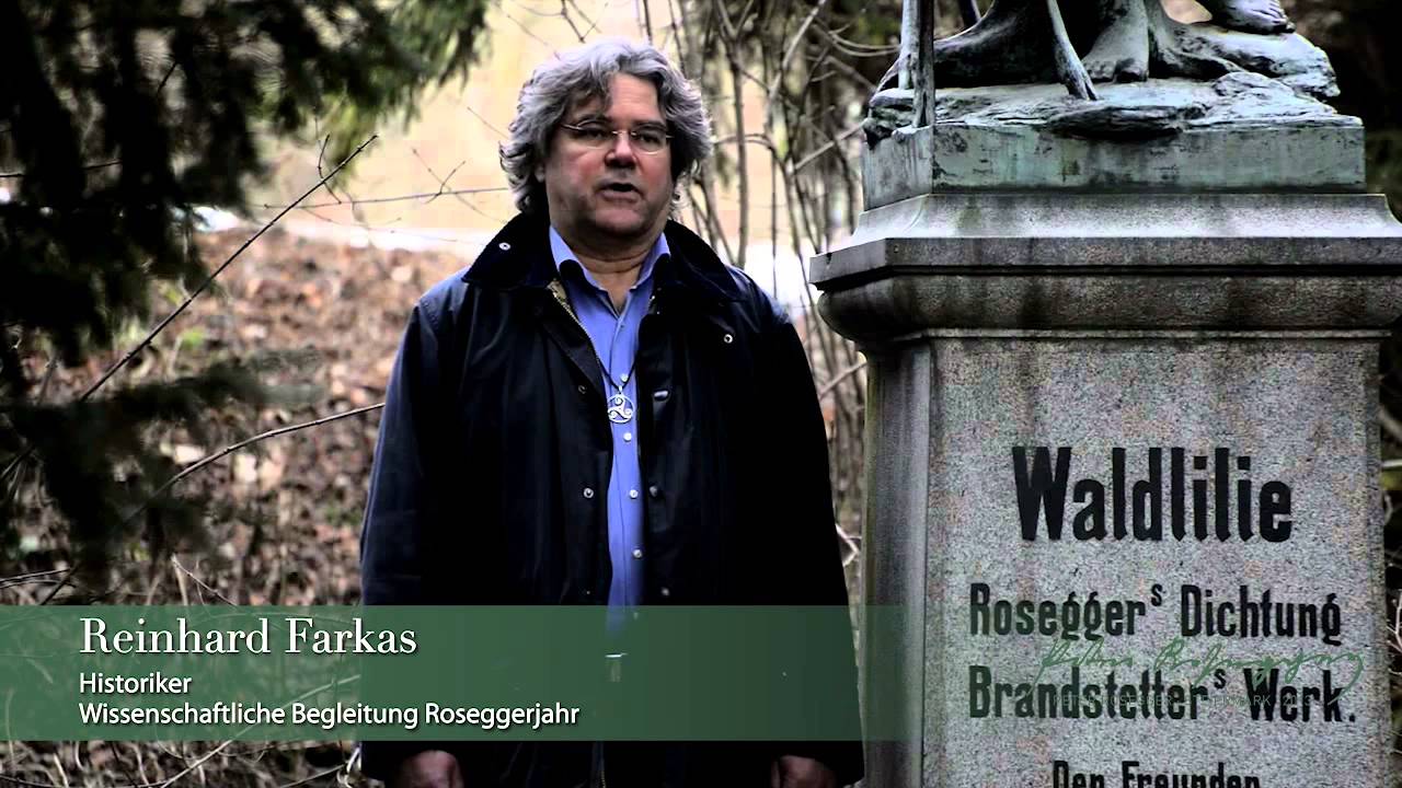 170 Jahre Peter Rosegger - zeitlos. aktuell. pr&auml;gnant