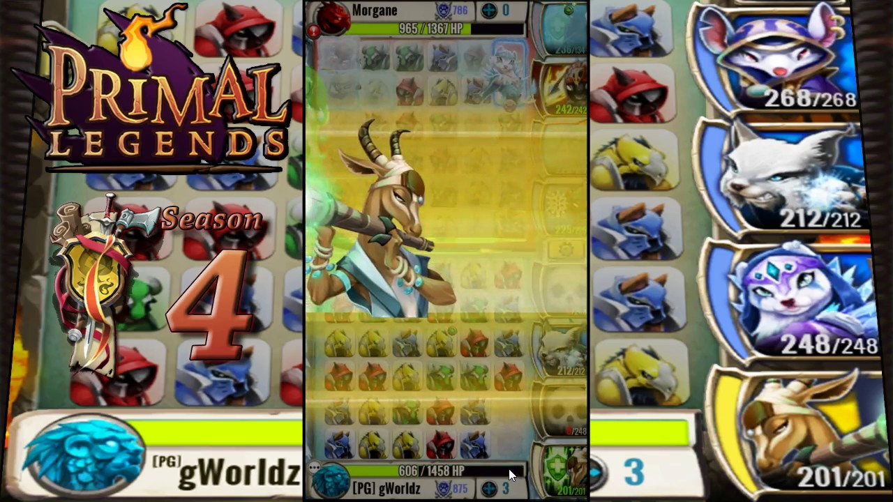 Primal Legends - Arena - Morgane