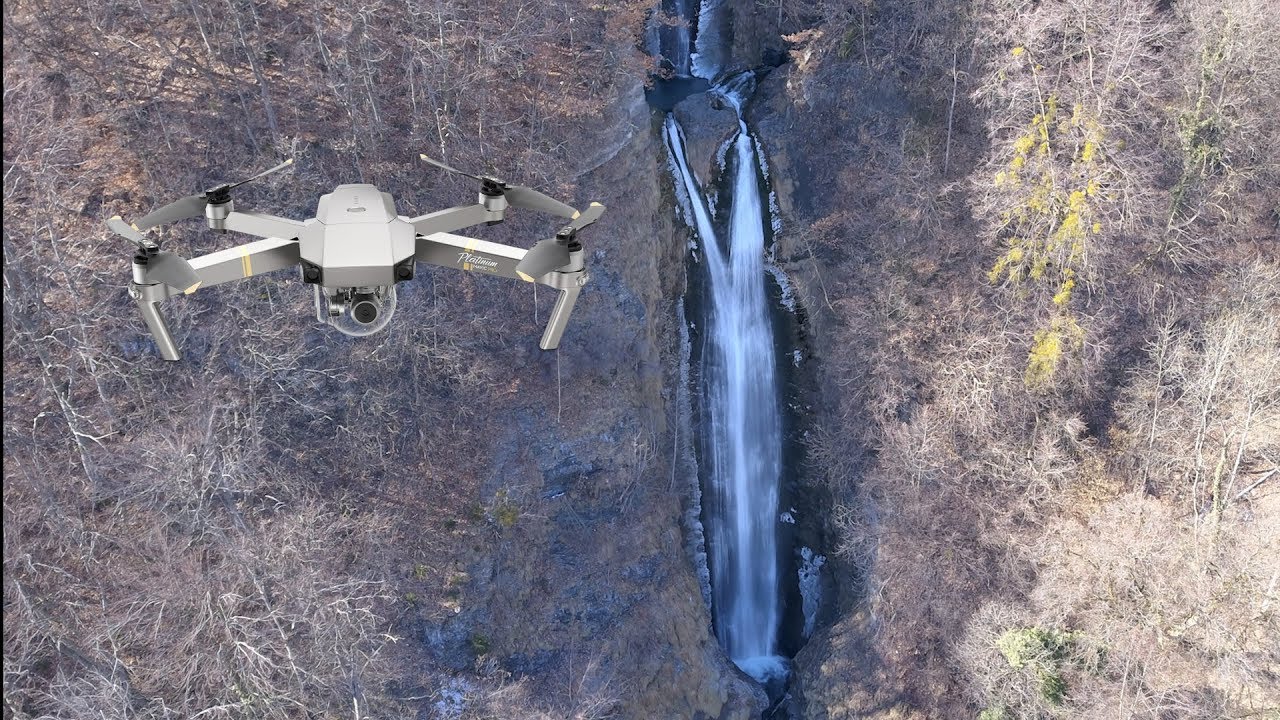 VLOG : le mavic dans les CASCADES !