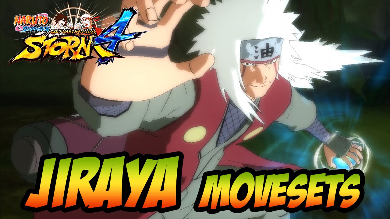 Naruto Ultimate Ninja Storm 1-4 - Jiraya Movesets