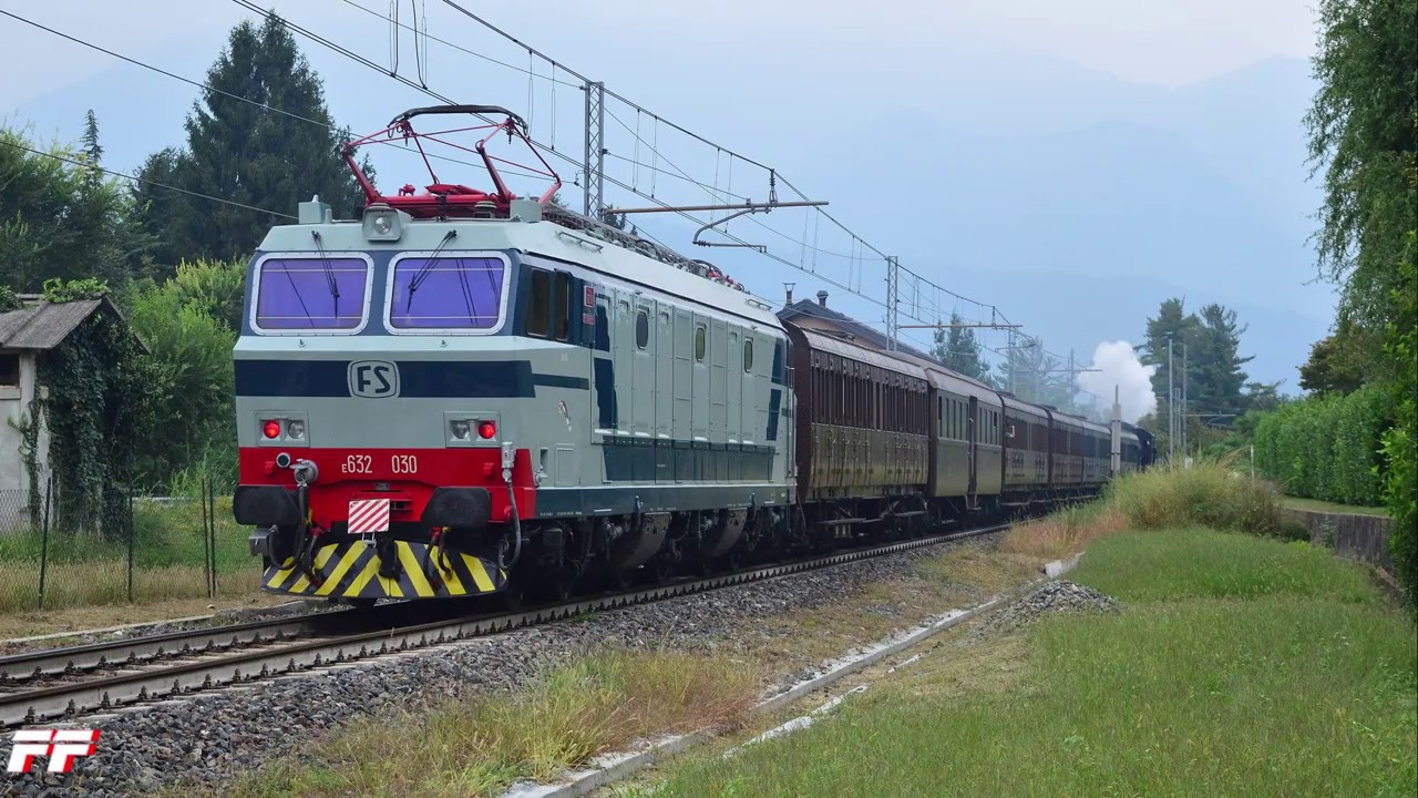 Treno storico 130 Anni Ferrovia Novara - Domodossola