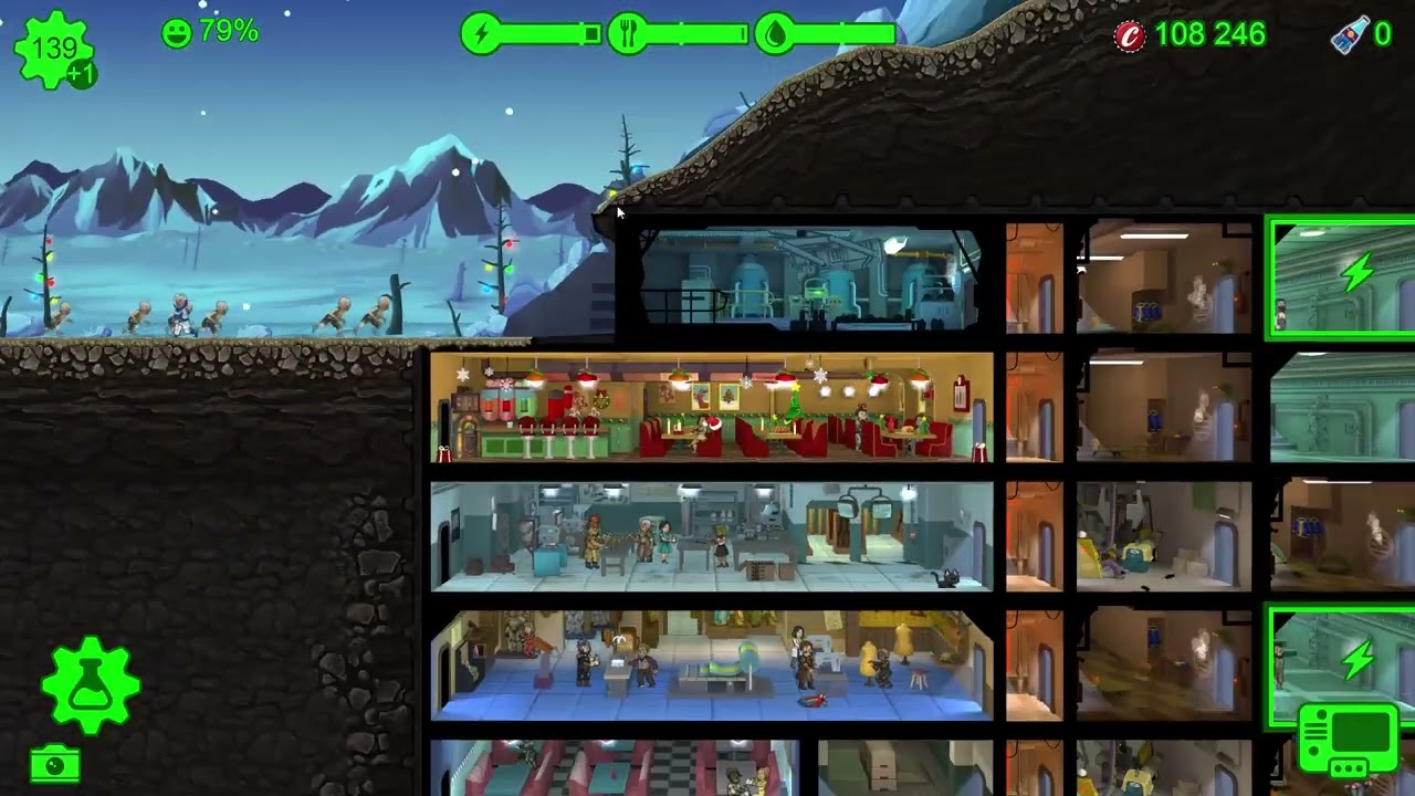 Fallout Shelter Update, Thunderstorm of parties, Weapons and Suits