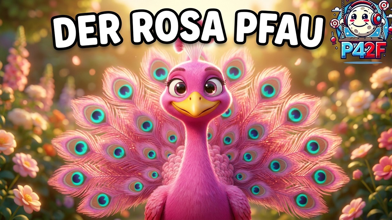 Der rosa Pfau &ndash; Kinderlied &uuml;ber Selbstbewusstsein und Anderssein | Sei stolz, wie du bist! P42F
