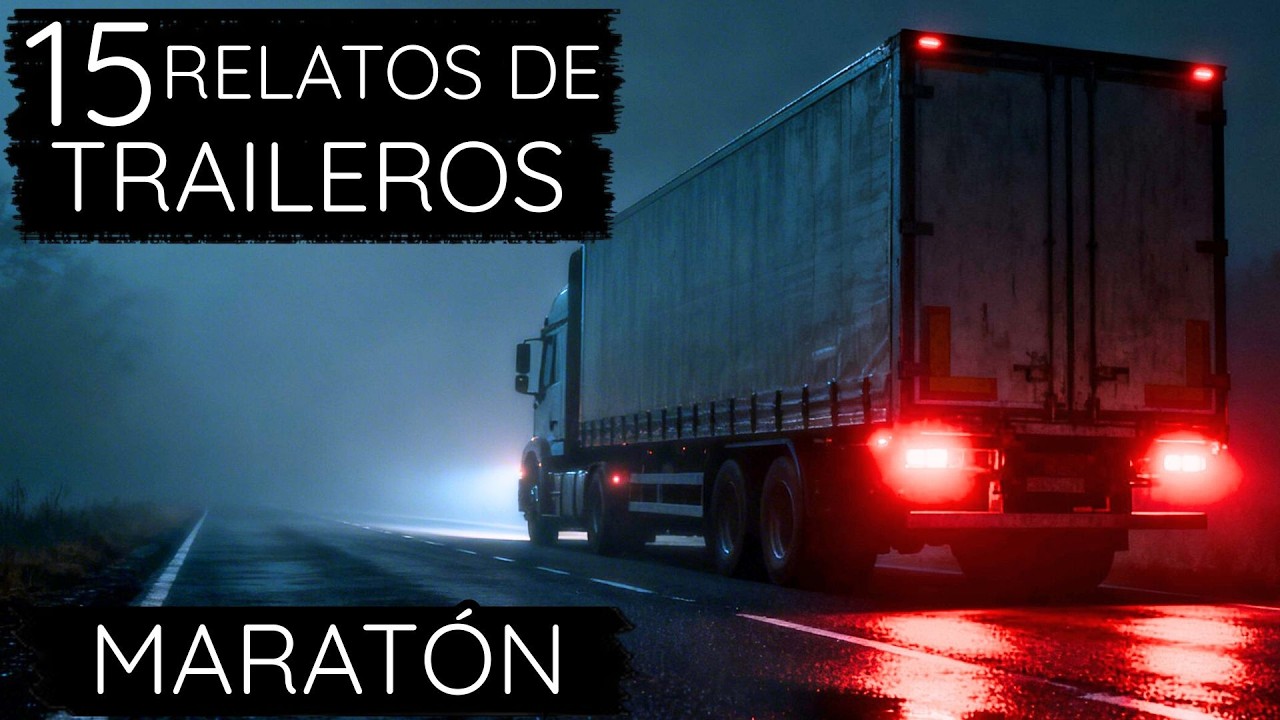 MARATÓN 15 HISTORIAS DE TERROR DE TRAILEROS | 1 HORA DE RELATOS NOCTURNOS