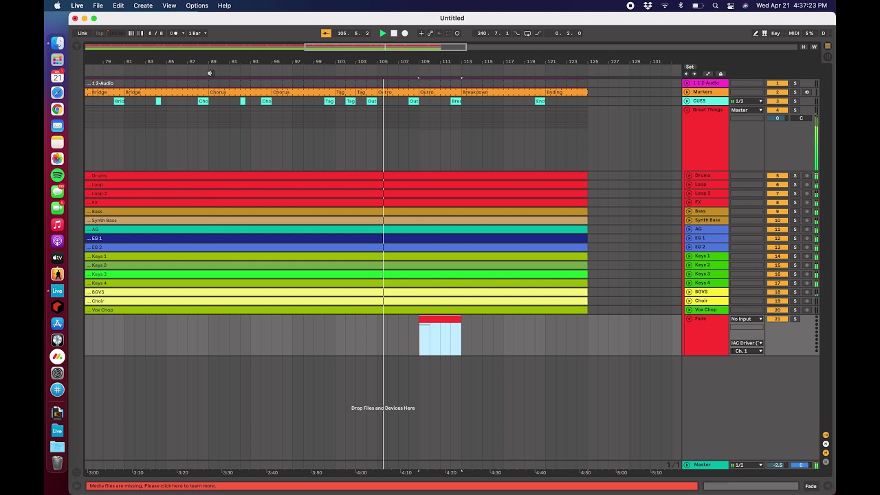 Creating A Fade Out Button In Ableton
