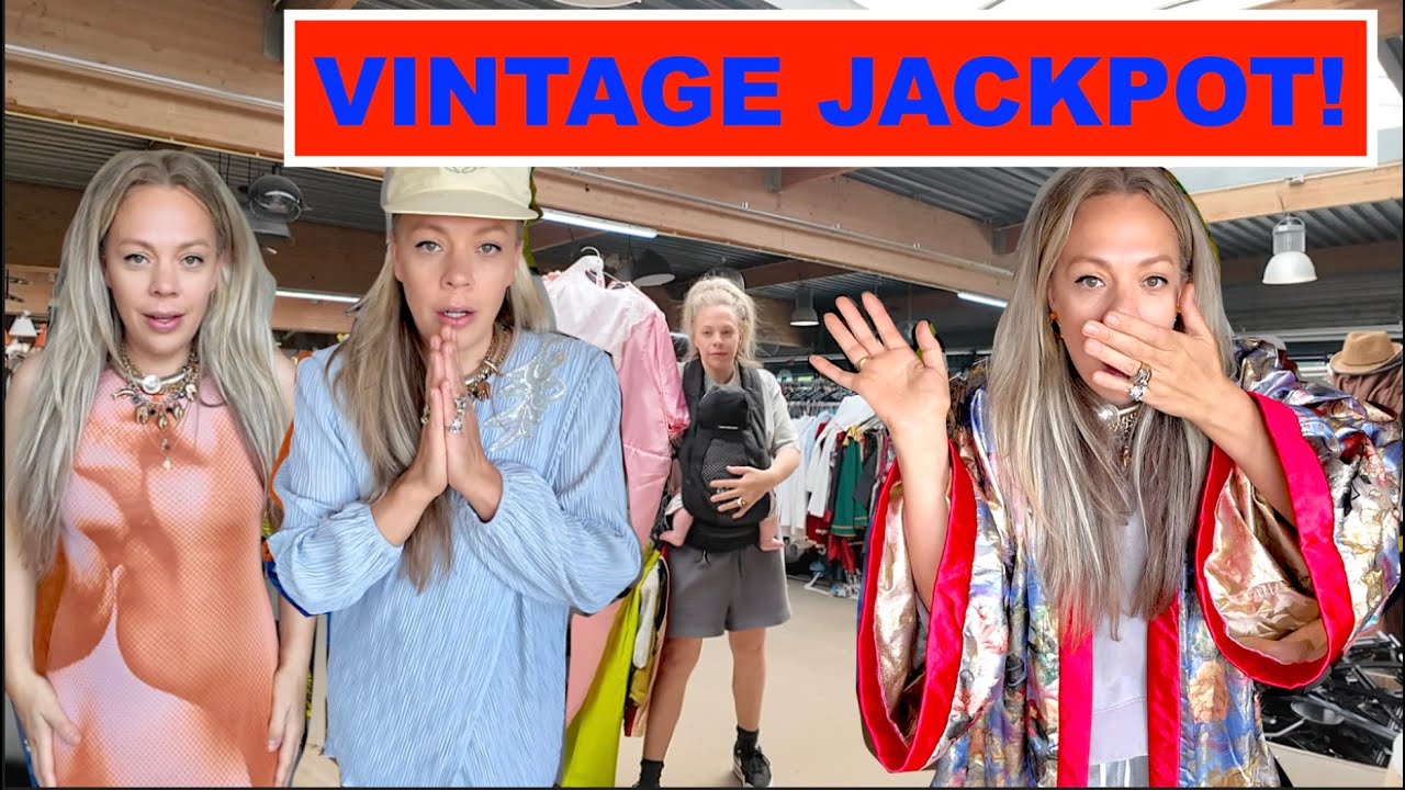 MOOISTE JURK ooit GEVONDEN in KRINGLOOP! Mega vintage SHOPLOG