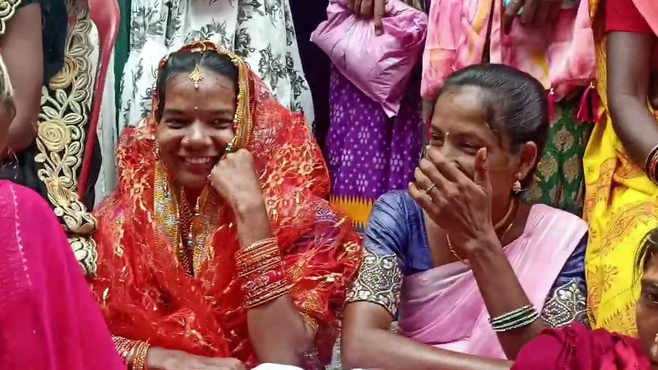 ଚମ୍ପି ଗାଁରେ ଆଦିବାସୀ ବାହାଘର ଭିଡ଼ିଓ // Full video song viral traditional marriage video..🤗❤️❤️