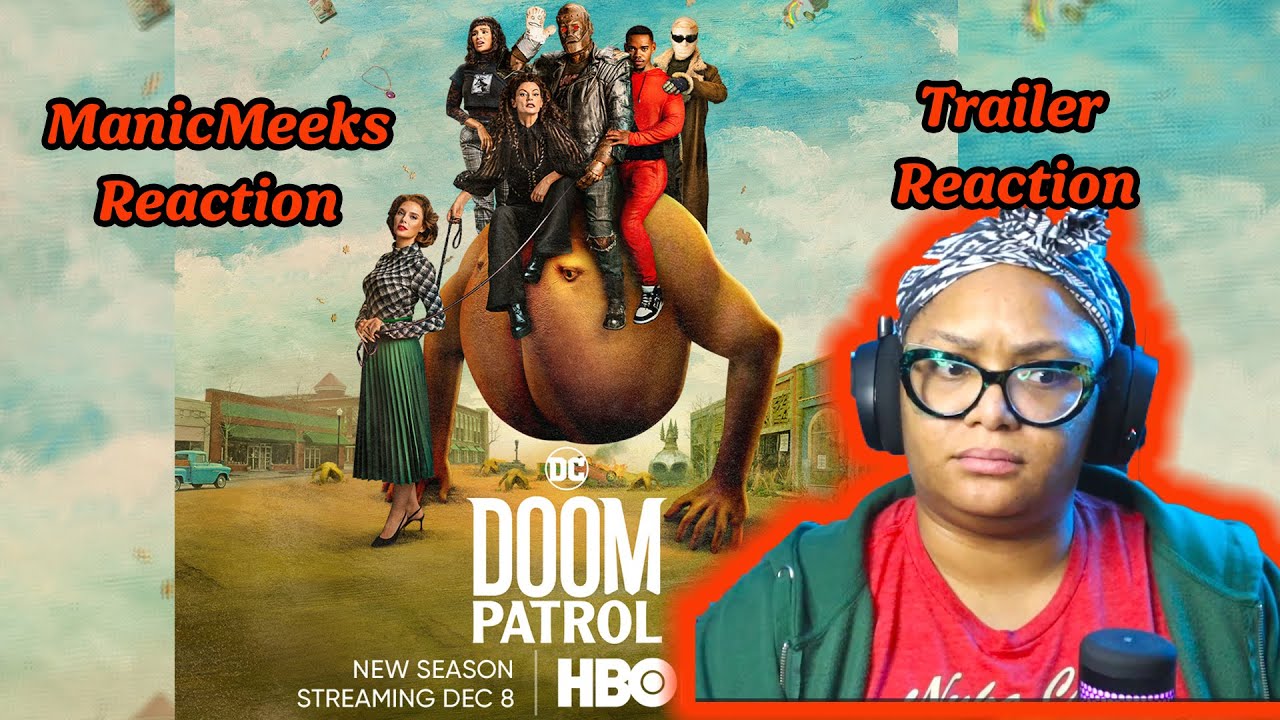 Doom Patrol Season 4 Teaser Trailer Reaction! | OMG BRING ON THE SHENANIGANS!!!!