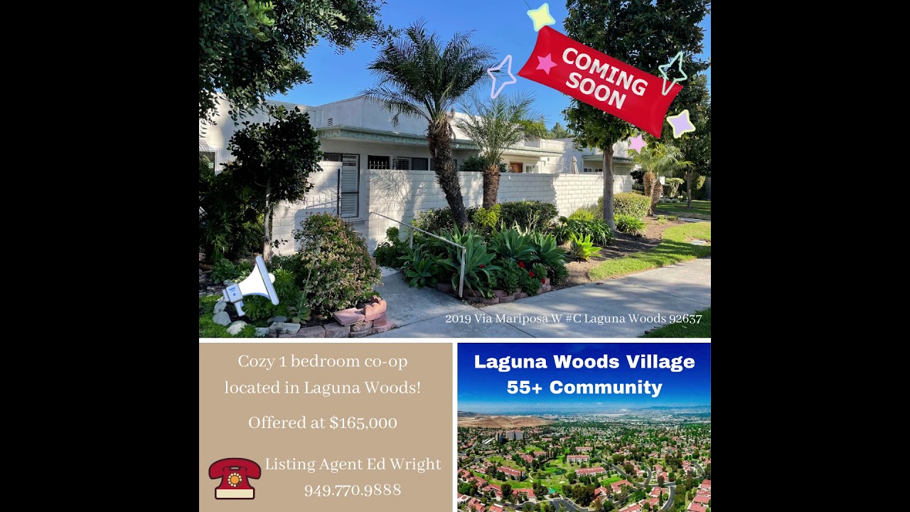 2019 Via Mariposa W #C Laguna Woods 92637