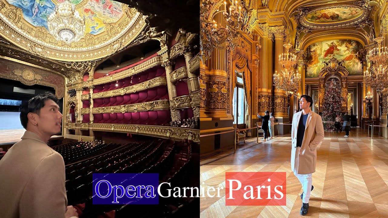 Opera garnier de Paris 🇫🇷 : หนึ่งในโรงโอเปร่าที่สวยที่สุดในโลก สวยมากๆจริงๆ