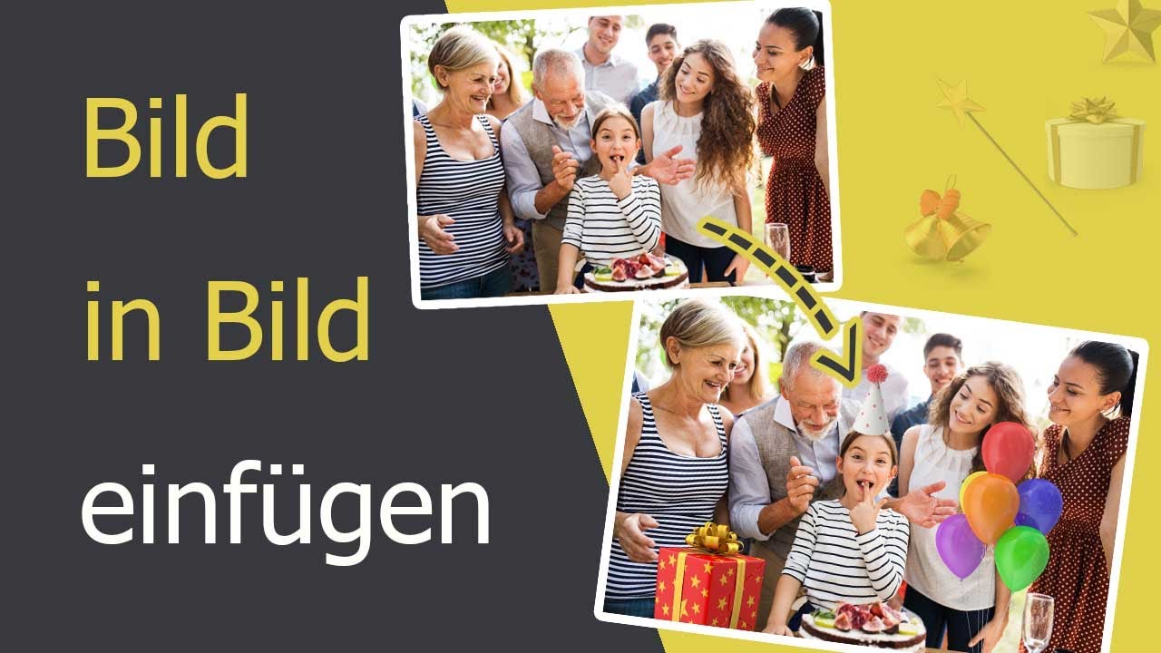 Bild in Bild einf&uuml;gen - ganz einfach!