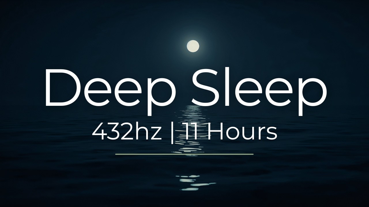 Sleep Deeply Tonight | 432Hz Frequencies for Nervous System Repair