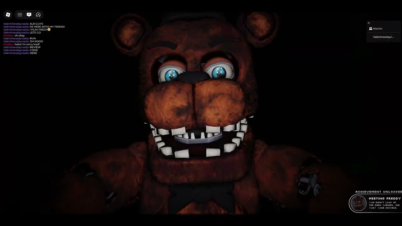HI GUYS I PLAY WITH MY FRIEND FREDDY