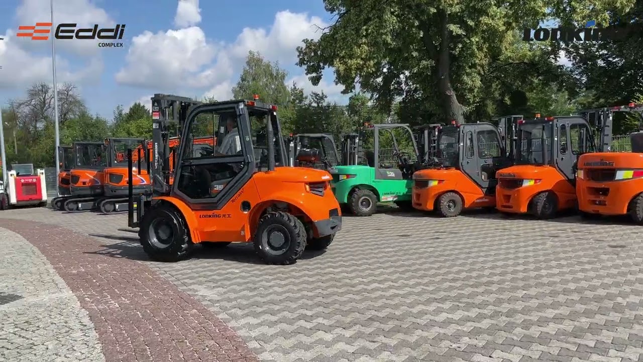 Lonking LG35DT Terrain 4x4 | terenowy wózek widłowy | Eddi Complex