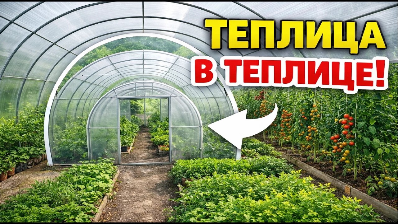 ПЛАНЫ на 2026 ОГОРОДНЫЙ СЕЗОН! СДЕЛАЕМ ТЕПЛИЦУ в ТЕПЛИЦЕ!