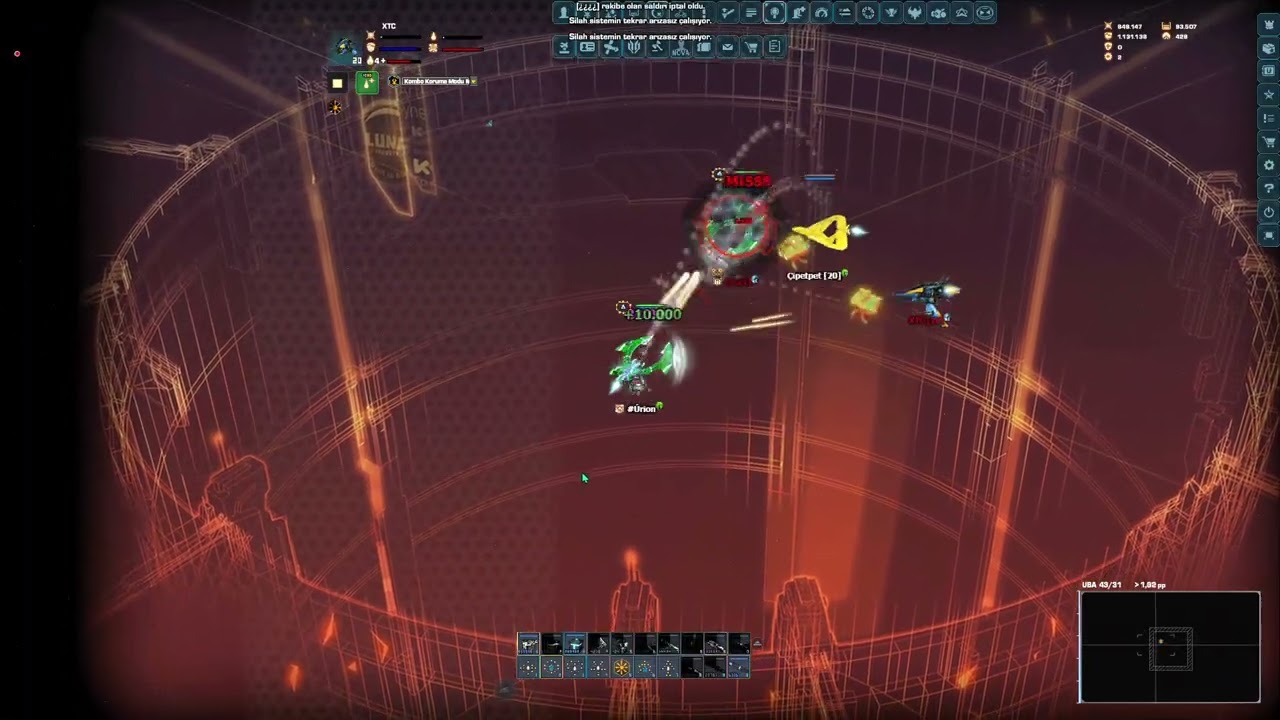 DARKORBİT | &Uacute;rion - Uba Click #7 #darkorbit