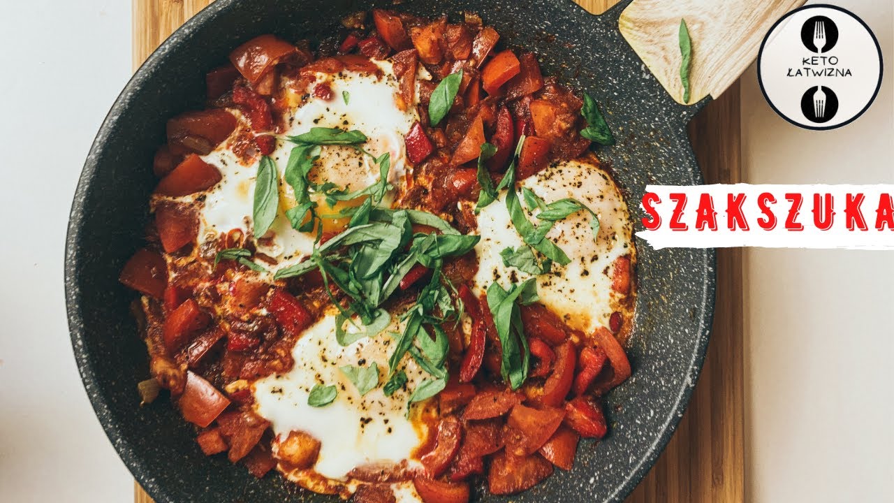 Koniec z nudnym jajkiem ! SZAKSZUKA na śniadanie - Keto Łatwizna