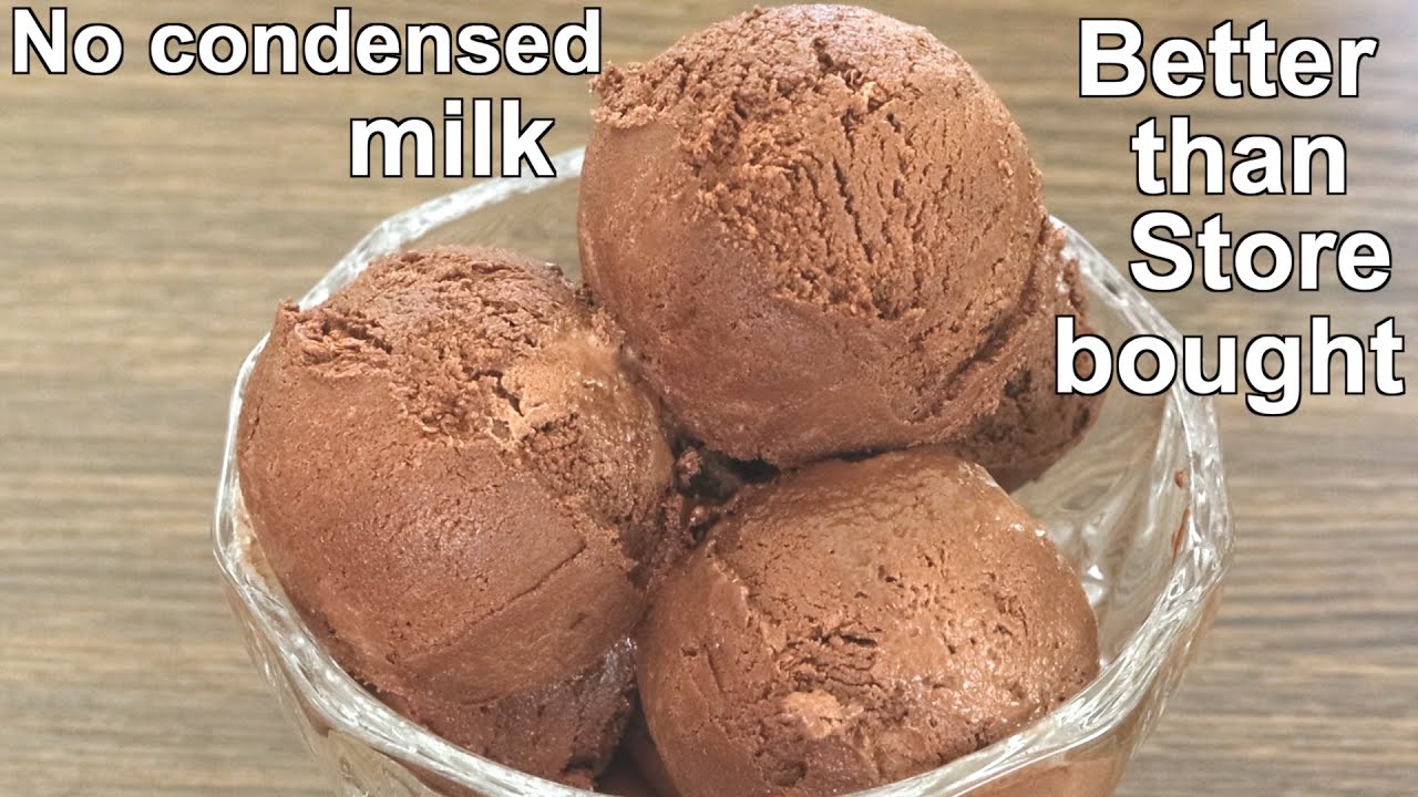 Better than Store Bought Chocolate Ice Cream | Easy Homemade Ice Cream Recipe