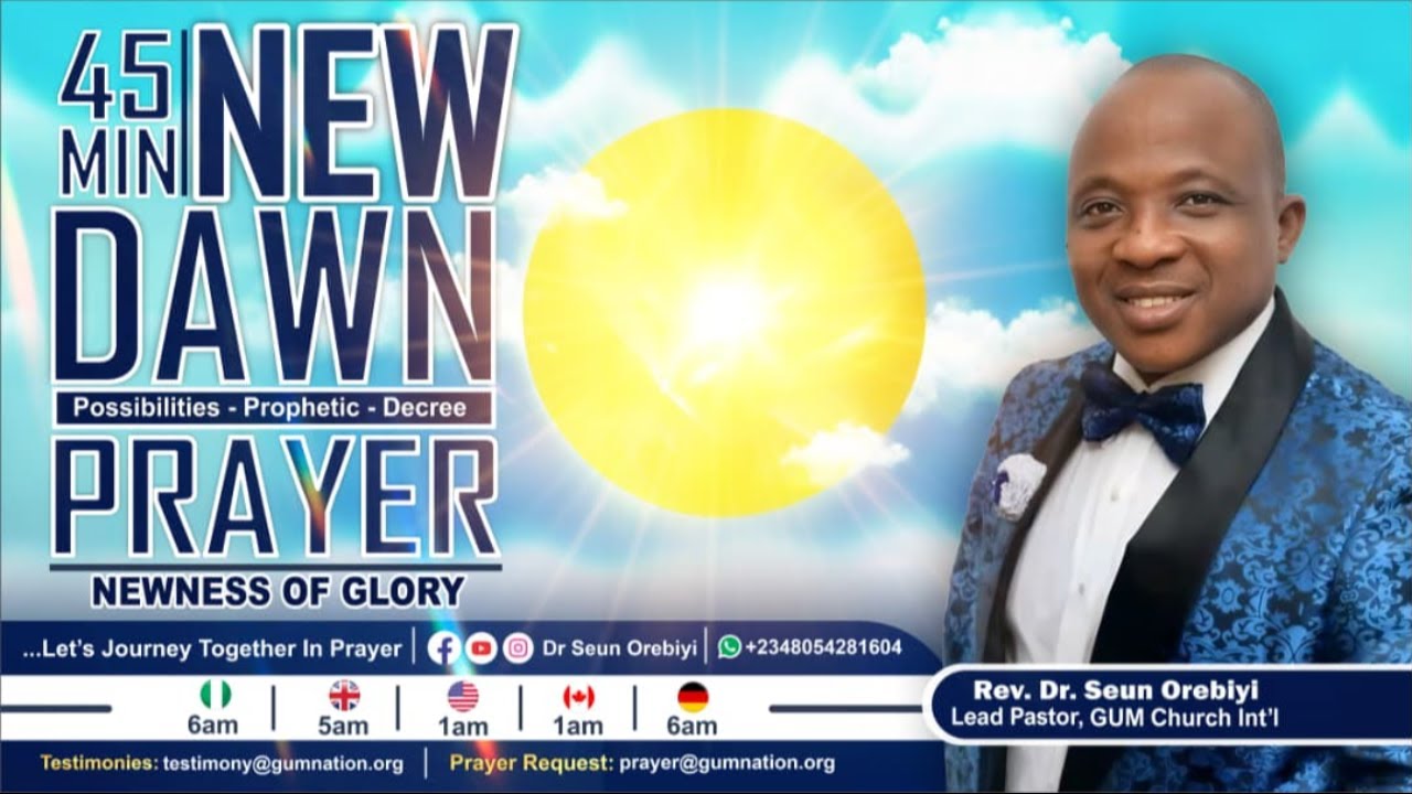 EP205 - 09/01/2026, LORD, ORDER MY STEPS & LEAD ME BY THE WAY, #NEW DAWN PRAYERS #NDPPDP