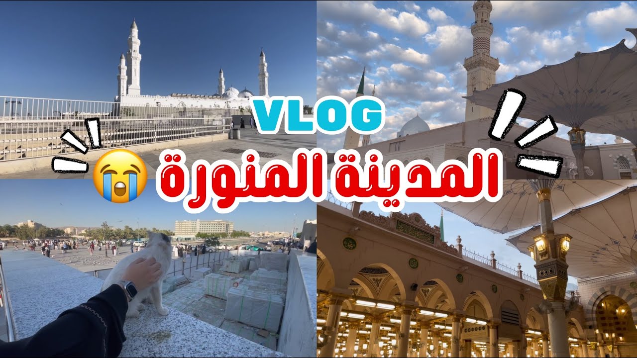 فلوق إلى المدينة المنورة😭❤️|زيارة بيت رسول الله والروضة الشريفة