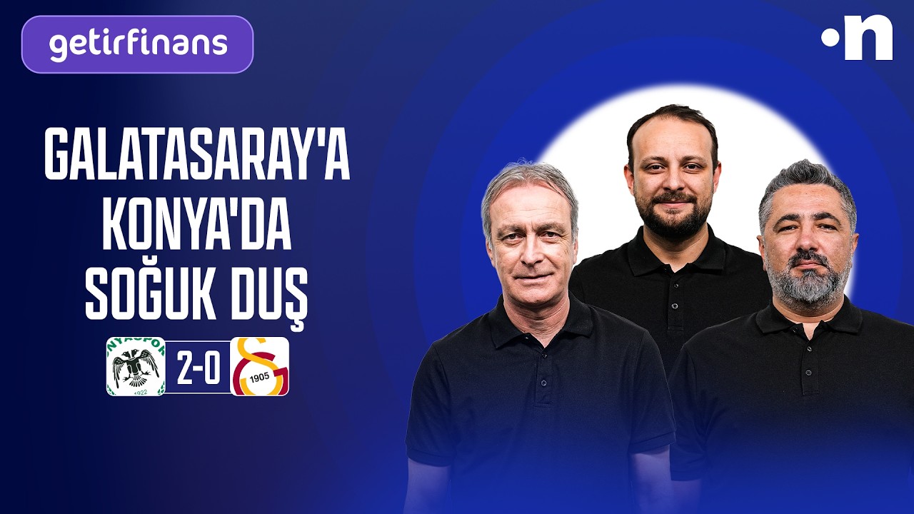 Konyaspor - Galatasaray Maç Sonu | Önder Özen, Serdar Ali Çelikler, Onur Tuğrul