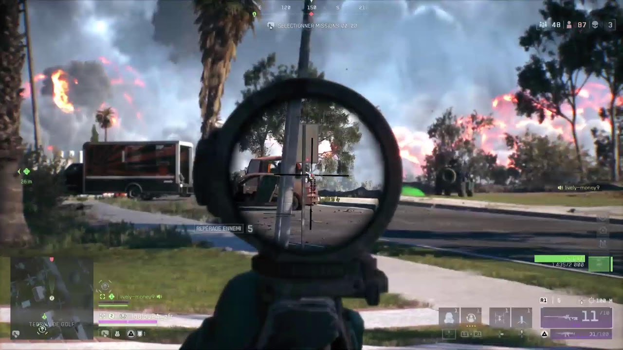 Je joue a Battlefield REDSEC avec mon pote