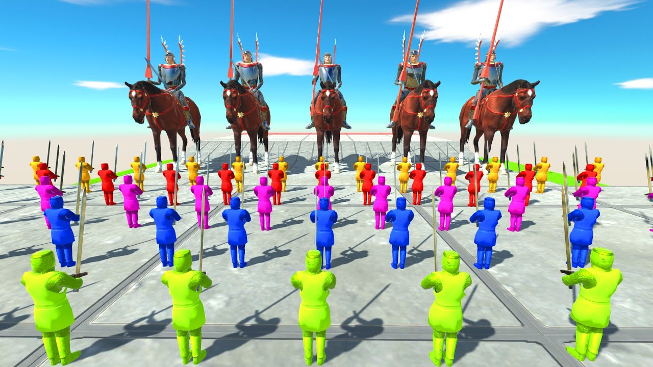AI ARBS VS Hussar - Animal Revolt Battle Simulator