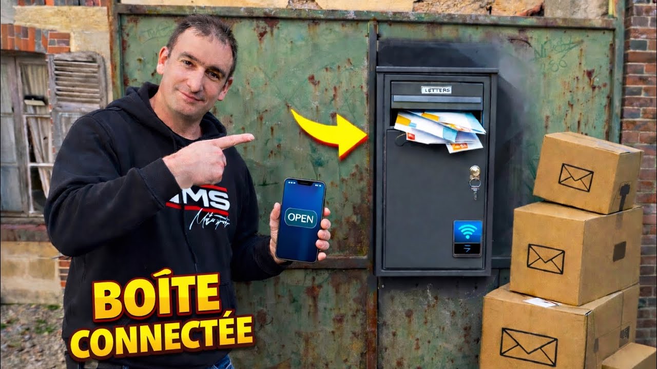 Modifications du portail et pose de la boite connectée Boks one