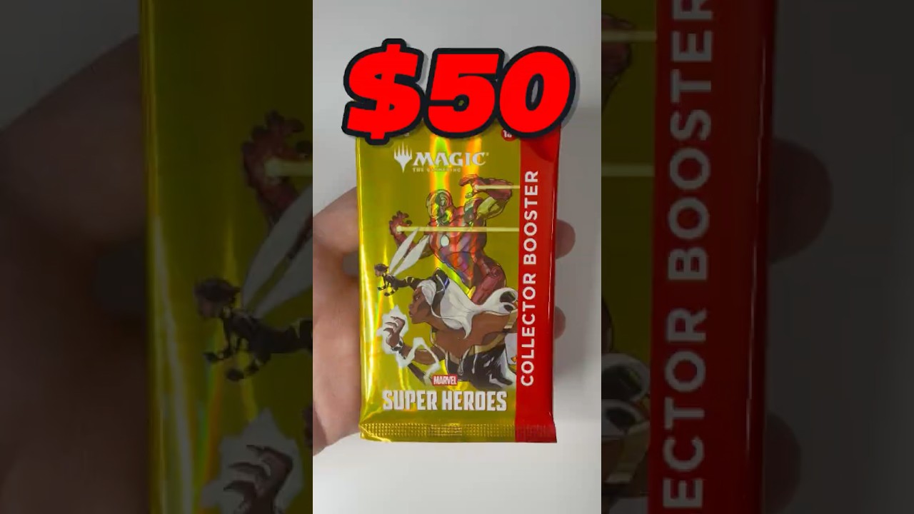 INSANE FIRST PACK LUCK! Opening a $50 Marvel Super Heroes Collector Pack