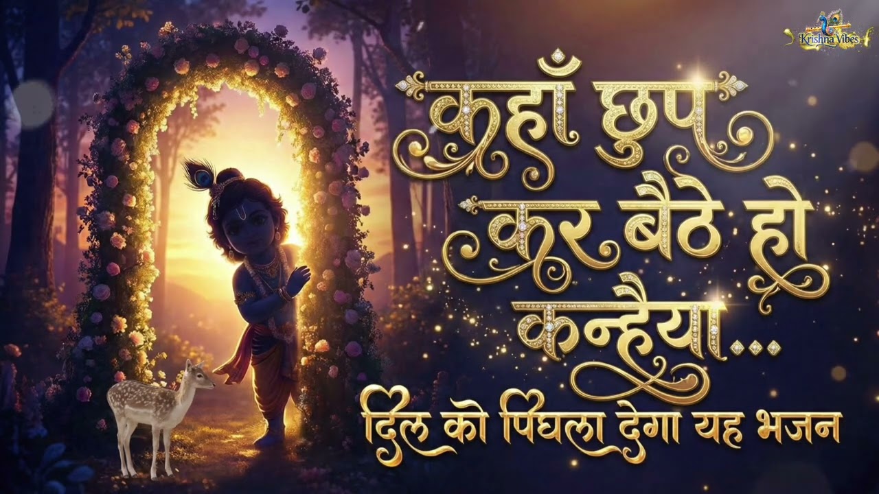 ये भजन सुनकर रो पड़ेंगे… कहाँ हो कान्हा? 😭| Heart Touching Krishna Bhajan | Soulful Bhakti Song