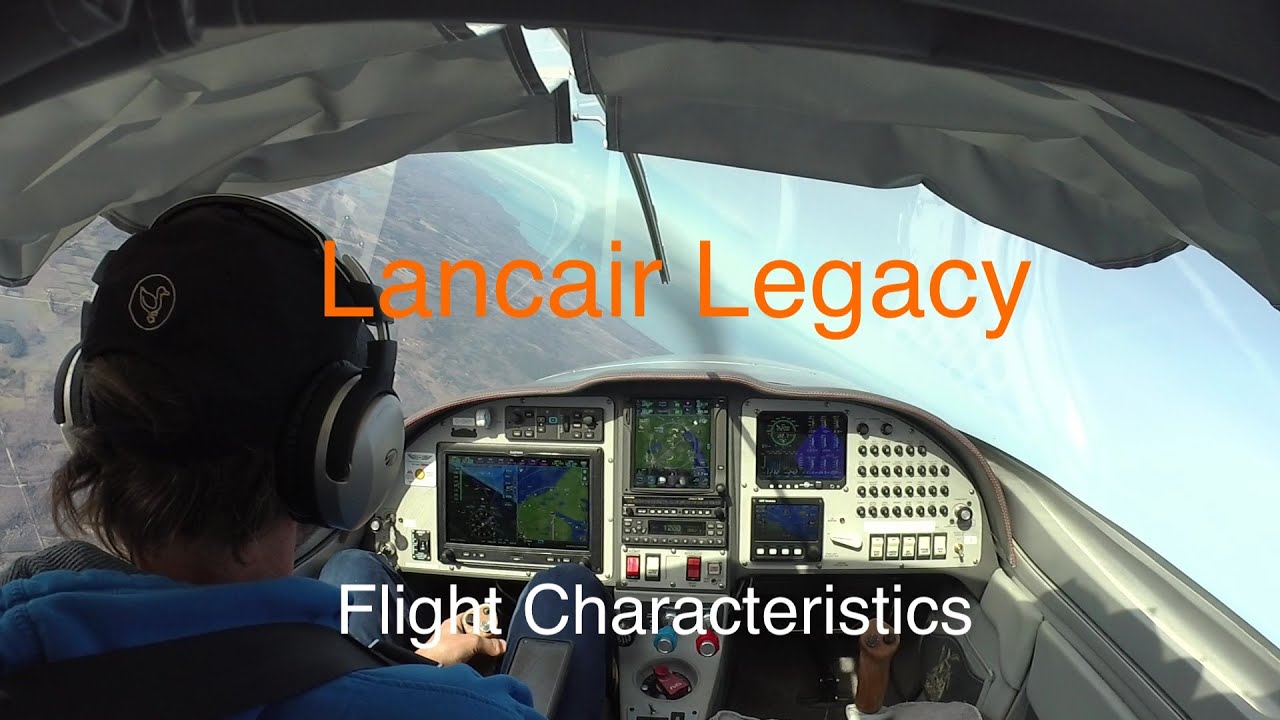 Flight Characterisics - Lancair Legacy RG