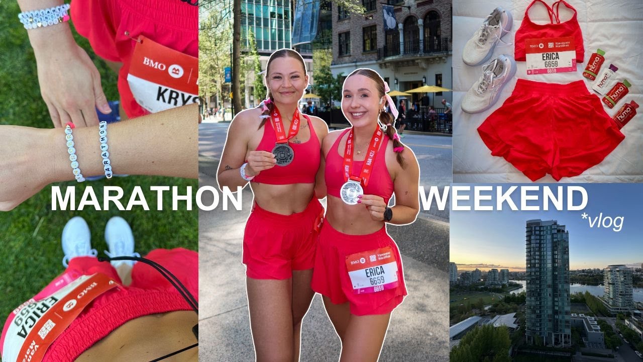 I ran ANOTHER MARATHON!? Race Weekend Vlog