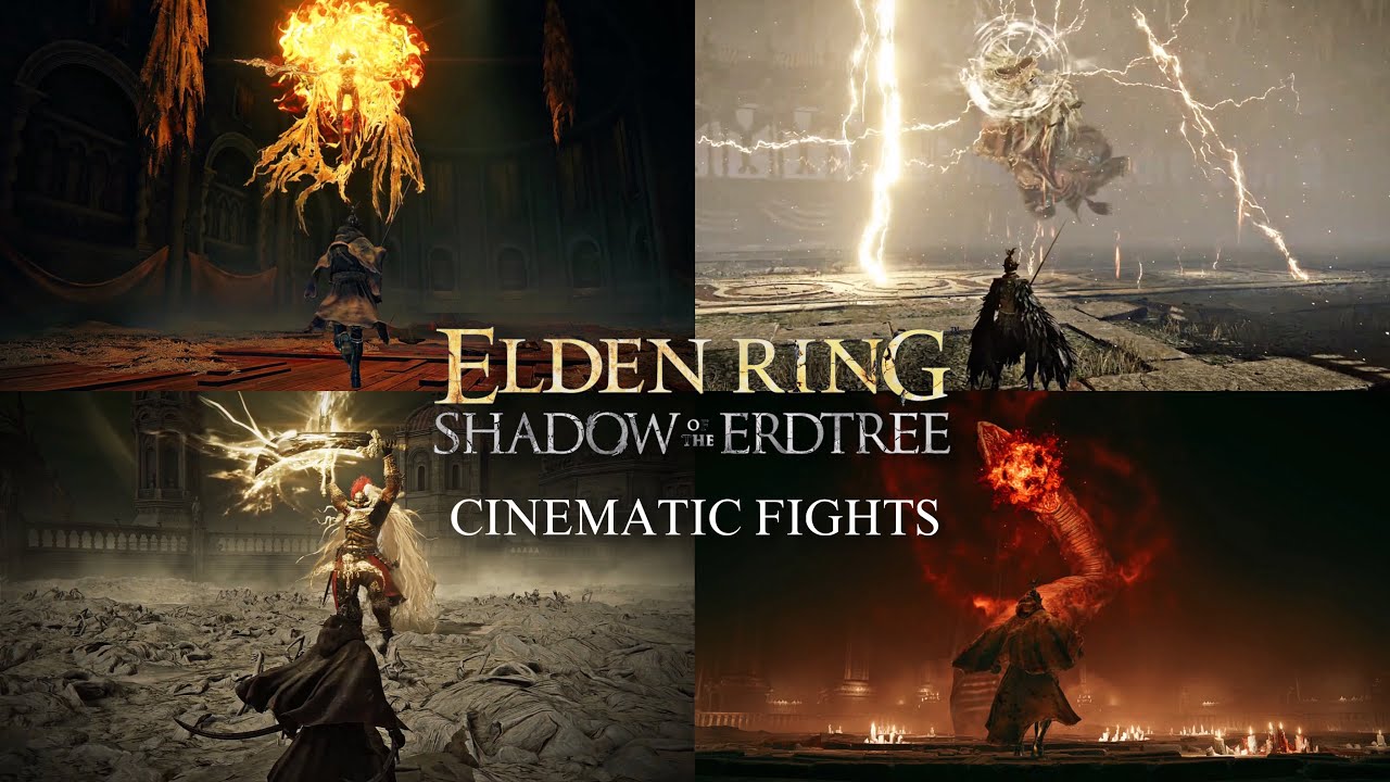 The Elden Ring DLC Bosses are absolute cinema (epic OST syncs)