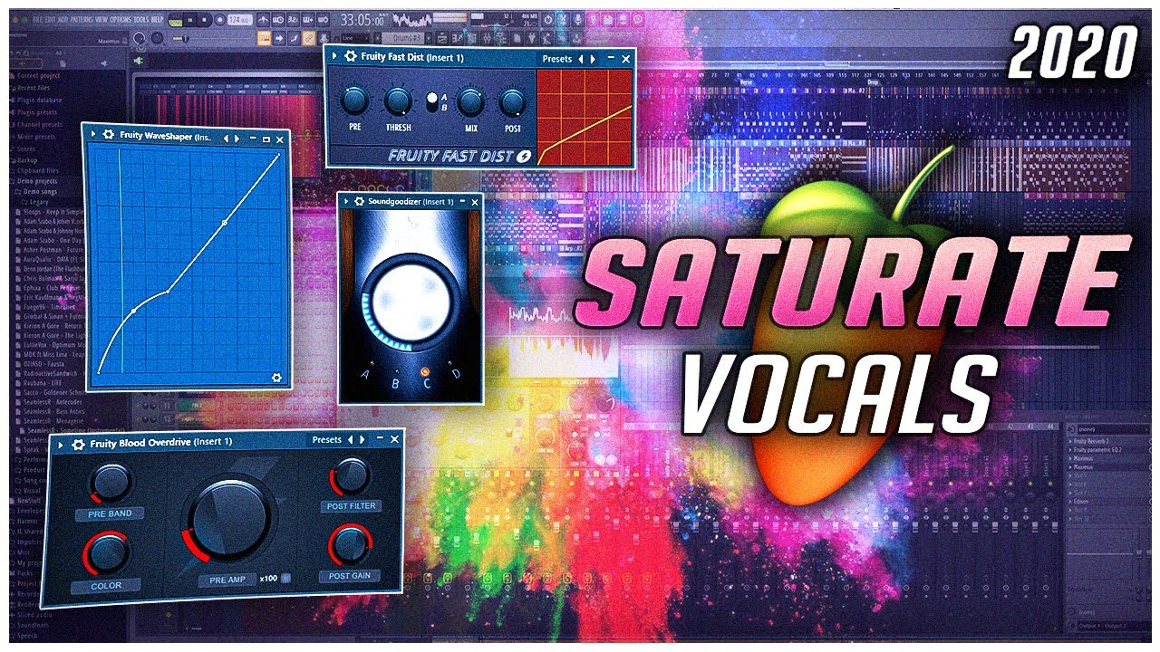 FL Studio 20 - Saturation auf Vocals (+Distortion)