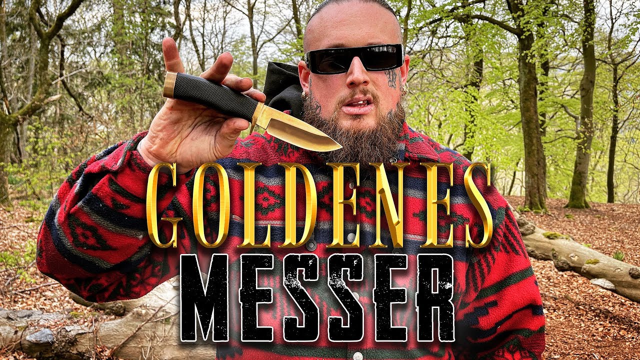 MESSER SAMMLUNG ⎮ Goldene Klinge ⎮ Bushcraft, Outdoor, Survival ⎮ Max Cameo