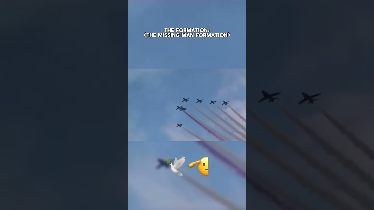The Saddest Formation in Aviation History... 🕊️✈️