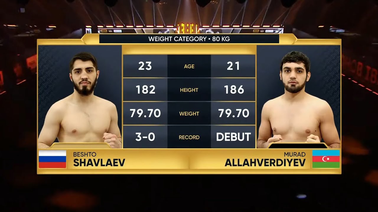 80kg SHAVLAEV Beshto (RUS) vs ALLAHVERDIYEV Murad (AZE) | IBA Champions' Night | March 3, 2024