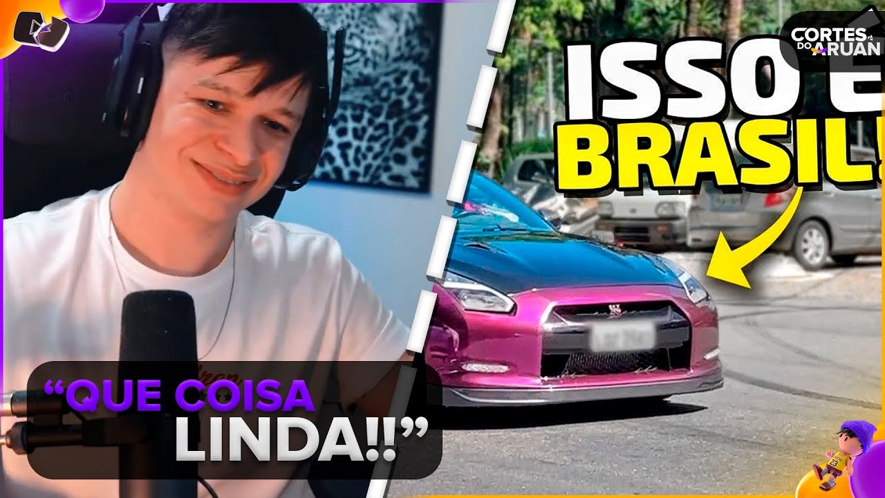 ARUAN REAGE: SUPERCARROS COM RONCO PERFEITO 🇧🇷 *aumente o volume* (DUB BRASIL) - Cortes do Aruan