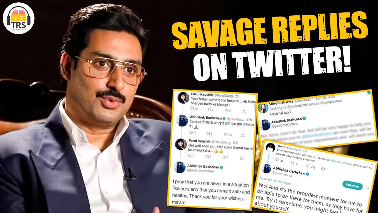 Abhishek Bachchan On Handling Trolls Like A BOSS | TRS Clips 927
