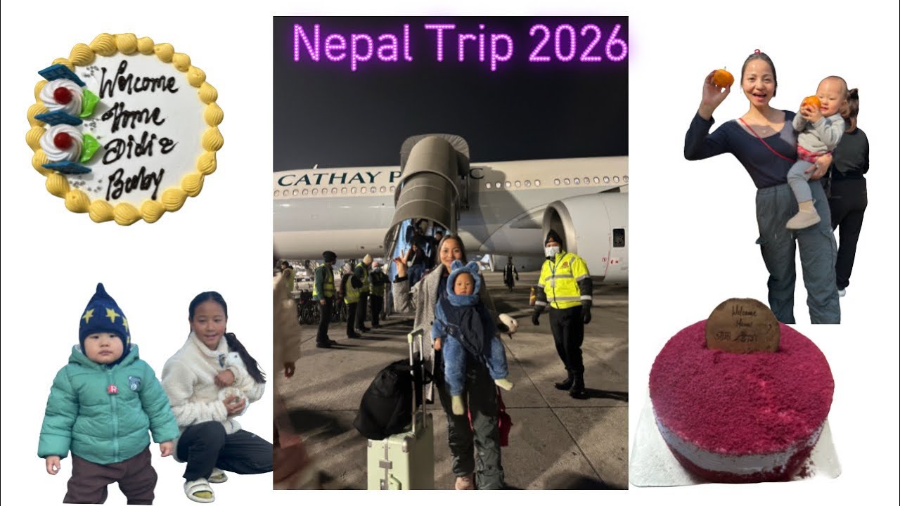 Tancho Hang - First Time in Nepal — Travel Adventure Begins! #shortsvideo #youtube 