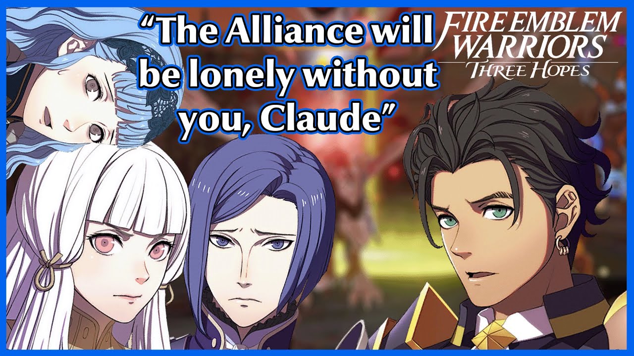 Golden Deer vs Traitor Claude unique dialogue - Fire Emblem Warriors Three Hopes