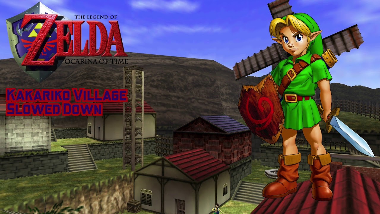 [Request] Kakariko Village - The Legend of Zelda: Ocarina of Time Slowed Down