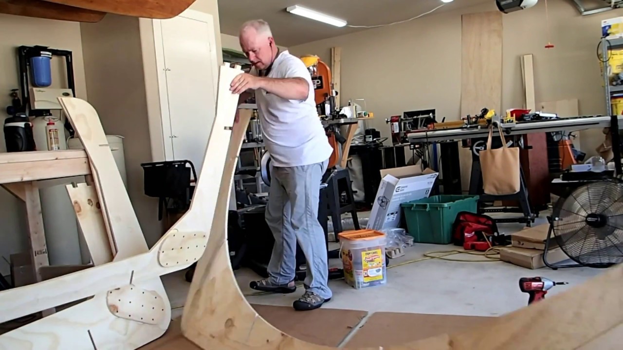 Building the CLC Teardrop Camper Cradle